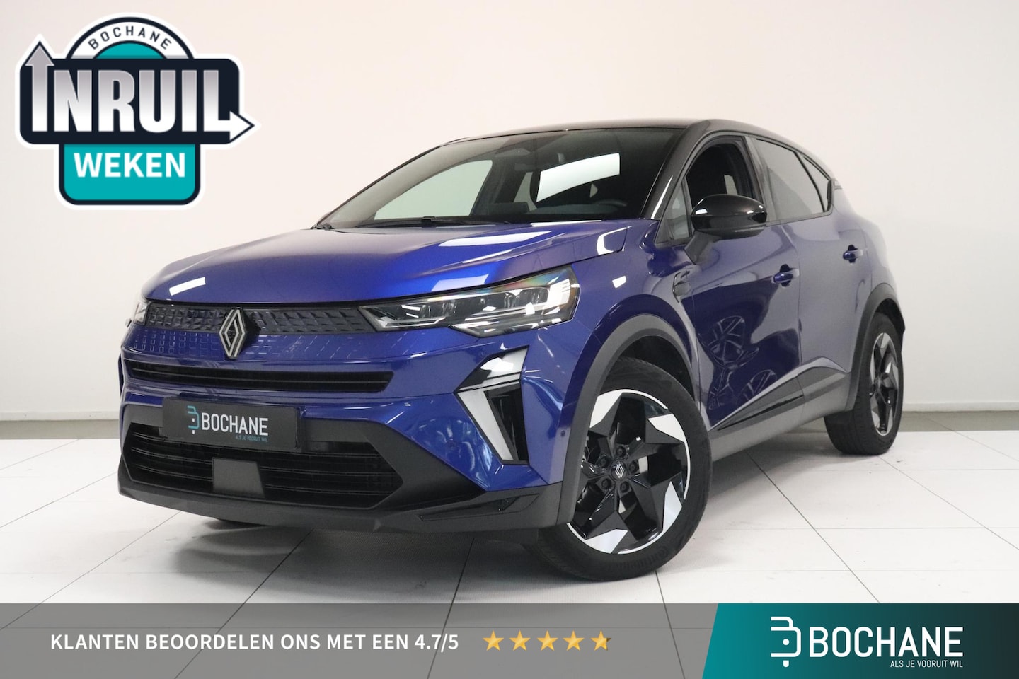 Renault Captur - 1.6 E-Tech full hybrid 145 techno | Camera | Google navigatie | 18" Lichtmetaal | Adaptiev - AutoWereld.nl