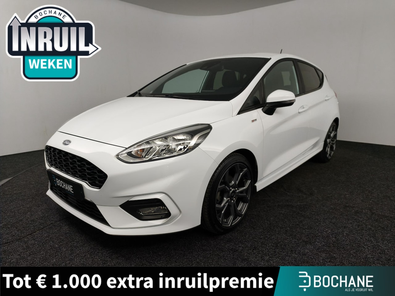 Ford Fiesta - 1.0 EcoBoost ST-Line | Navigatie | Climate Control | Apple CarPlay / Android Auto | Parkee - AutoWereld.nl