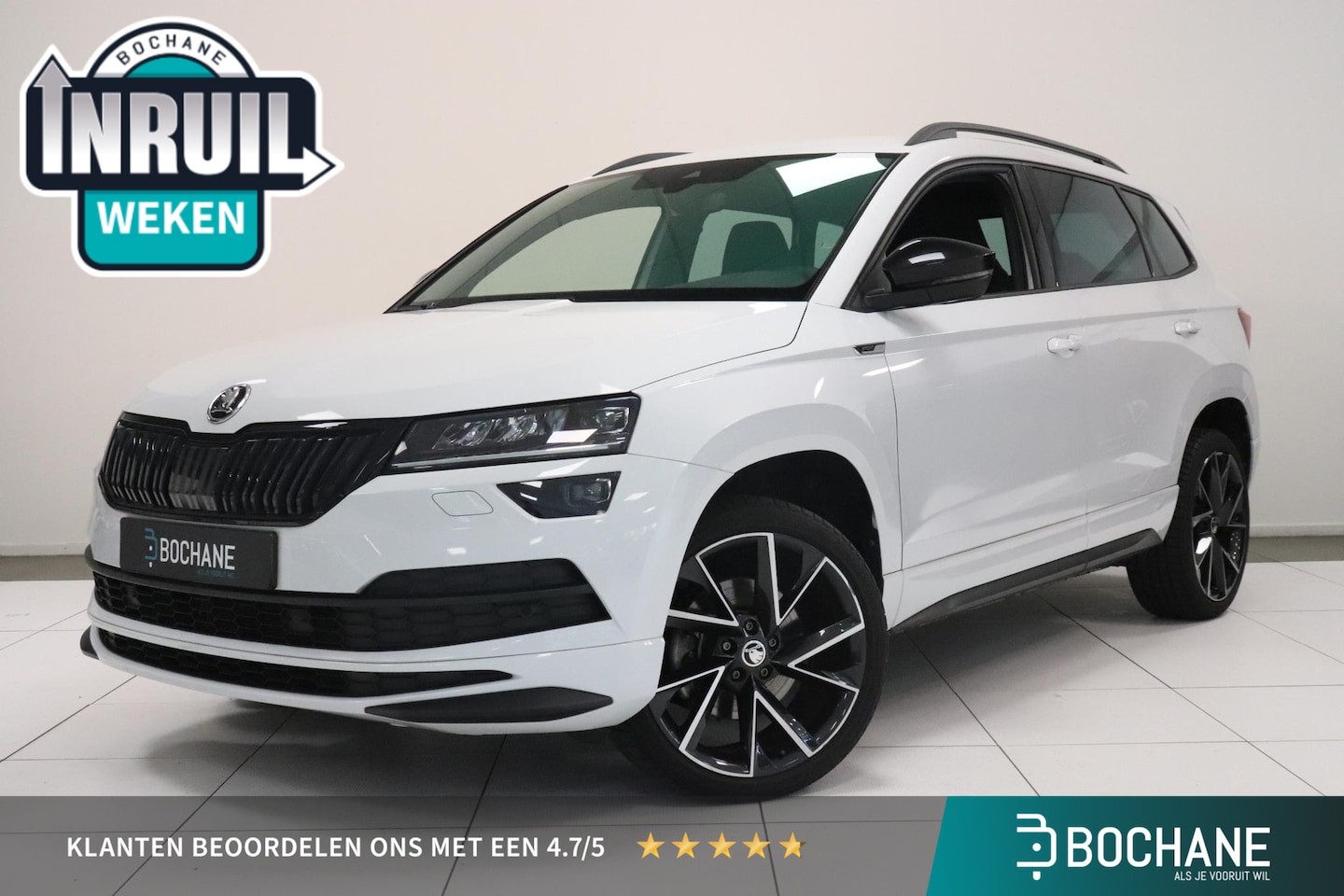 Skoda Karoq - 1.5 TSI ACT Sportline Business | Camera | Adaptieve cruise | LED koplampen | Trekhaak | St - AutoWereld.nl