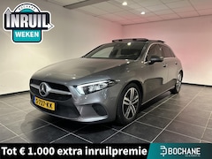 Mercedes-Benz A-klasse - 180 Luxury Line | Panoramadak | Leder | Wide Screen | AppleCarplay/AndroidAuto | Stoelverw