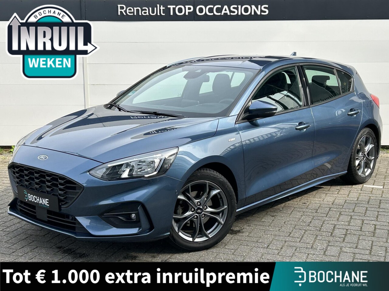 Ford Focus - 1.5 EcoBoost ST Line Business | Automaat | Navigatie | Camera | Winter Pack | Trekhaak | - AutoWereld.nl