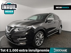 Nissan Qashqai - 1.3 DIG-T Tekna + | BOSE | Leer | 360º Camera | Panoramadak |