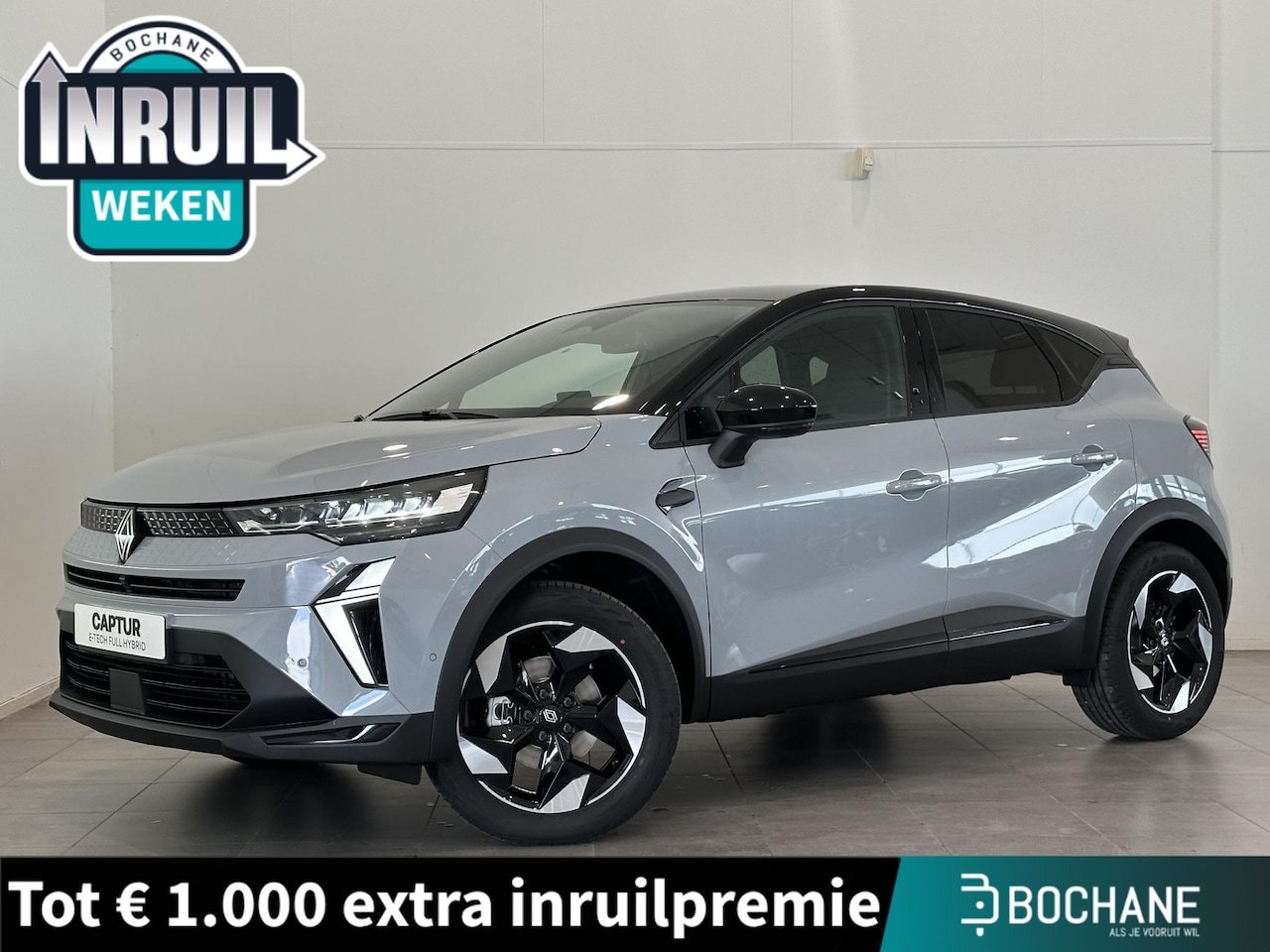Renault Captur - 1.8 E-Tech Full Hybrid 160 Techno | Pack Winter | Pack Advanced Driving Assist | Van: € 38 - AutoWereld.nl