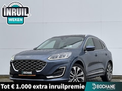 Ford Kuga - 2.5 PHEV Vignale | Panoramadak | Lederen bekleding | Adaptieve cruise control | Camera ach