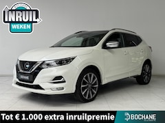 Nissan Qashqai - 1.3 DIG-T Tekna + | BOSE-Audiosysteem | 360° Camera | Panoramadak | Leder | Trekhaak