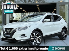 Nissan Qashqai - 1.3 DIG-T Premium Edition Automaat 160PK | Panoramadak | Leder | Trekhaak | Carplay/Androi
