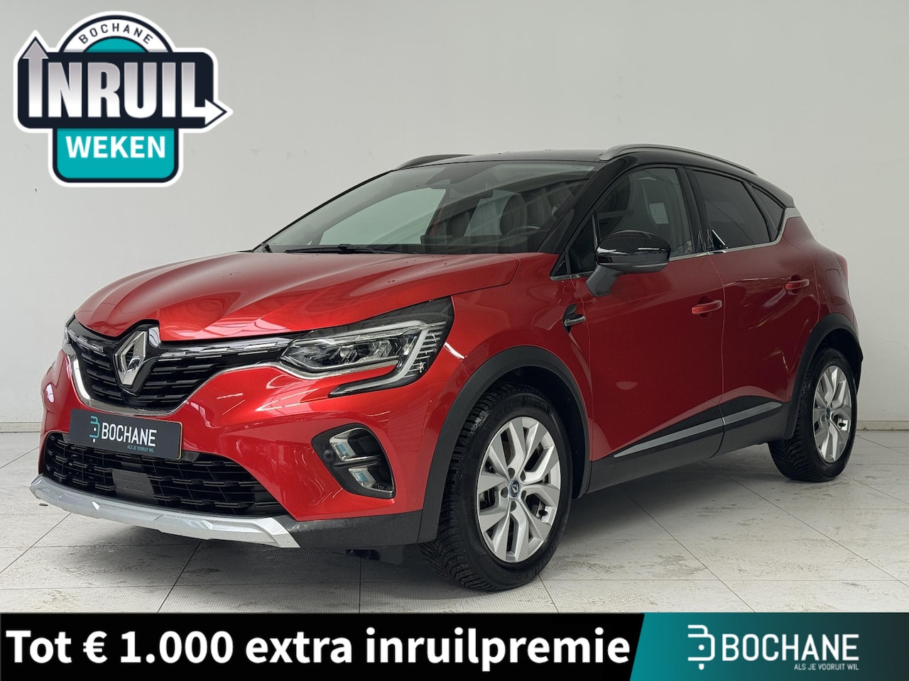 Renault Captur - 1.6 E-Tech Plug-in Hybrid 160 Intens | BOSE-Audiosysteem | Stoelverwarming | Navigatie | A - AutoWereld.nl