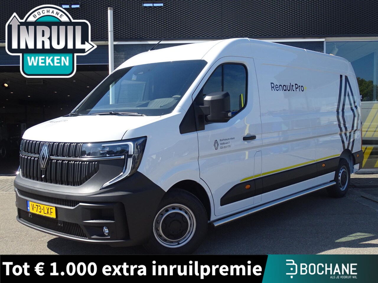 Renault Master E-Tech - T35 L3H2 Advance long range 87 kWh GOOGLE NAVI / ADDITIONELE PARKEERHULP / VERWARMBARE VOO - AutoWereld.nl