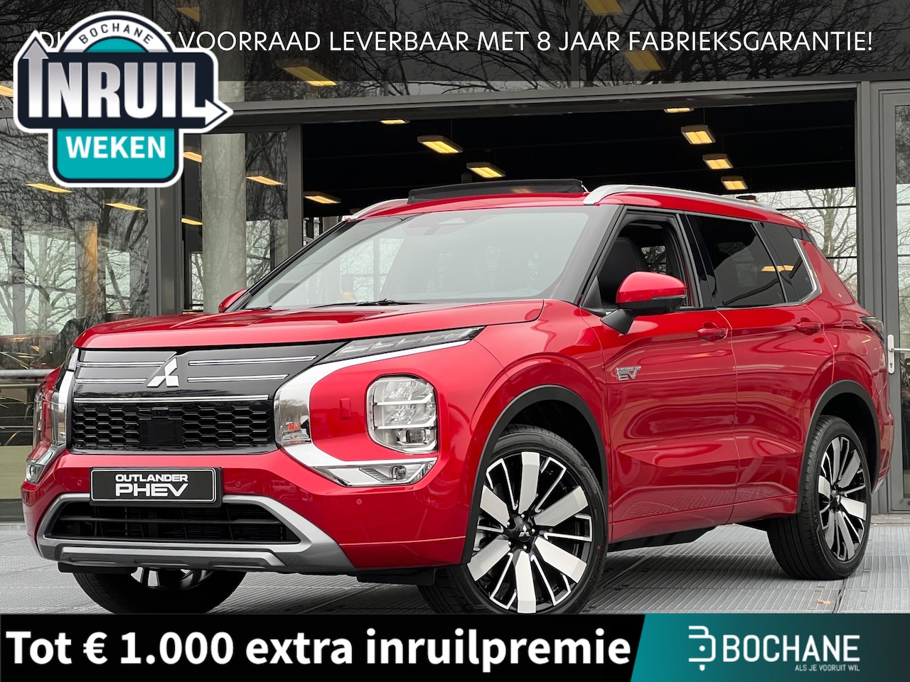 Mitsubishi Outlander - 2.4 PHEV Instyle | DIRECT LEVERBAAR MET 8 JAAR FABRIEKSGARANTIE! - AutoWereld.nl