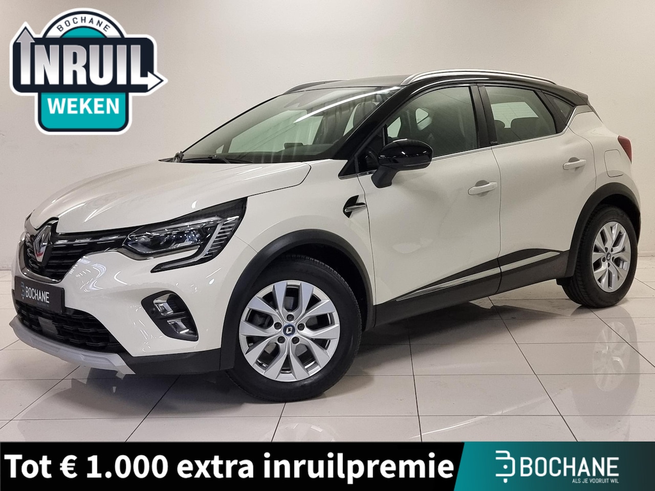 Renault Captur - 1.6 E-Tech Plug-in Hybrid 160 Intens | Stoelverwarming | BOSE Audio | Achteruitrijcamera | - AutoWereld.nl