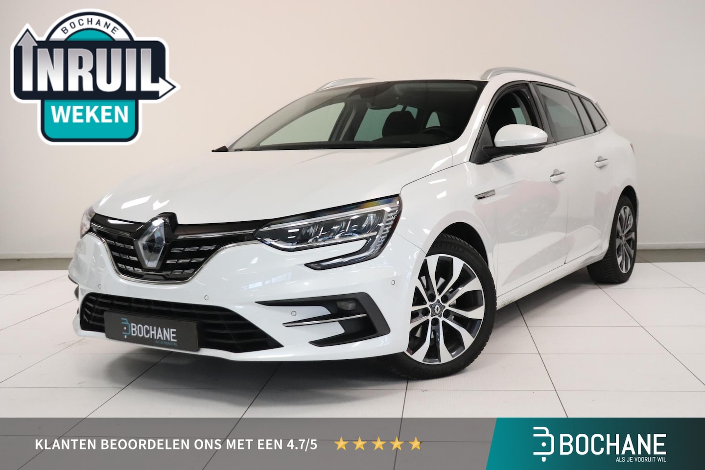Renault Mégane Estate - 1.3 TCe 140 Techno EDC | Camera | All season | Trekhaak | Navigatie | LED verlichting | - AutoWereld.nl
