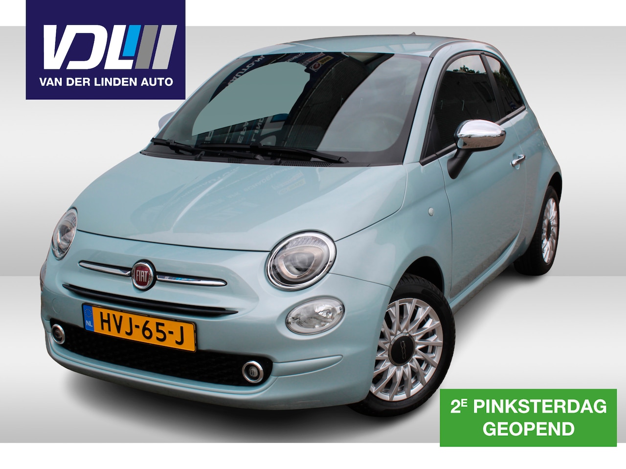 Fiat 500 - 1.0 Hybrid Cruise control l Navigatie l AppleCarPlay/AndroidAuto VDL auto - AutoWereld.nl