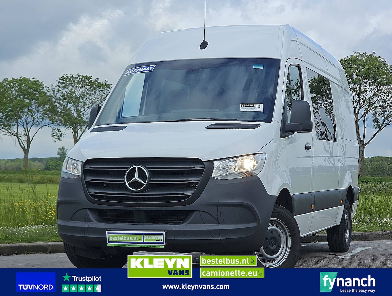 Mercedes-Benz Sprinter - 319 L2H2 V6 Dub Cab! - AutoWereld.nl