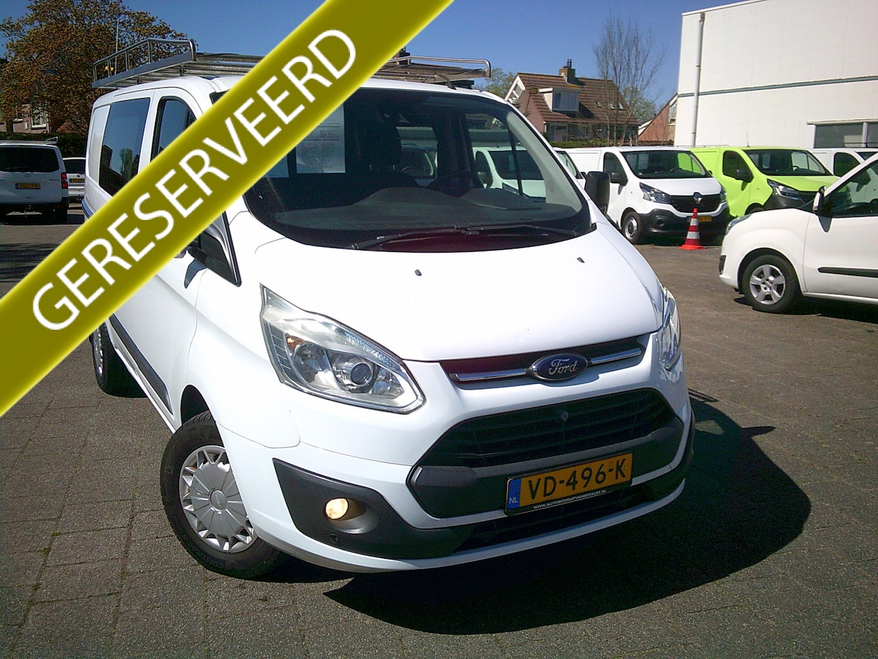 Ford Transit Custom - 270 2.2 TDCI L1H1 Trend DC VOORZIEN VAN AIRCO+CRUISE+DUBB.CABINE !! - AutoWereld.nl