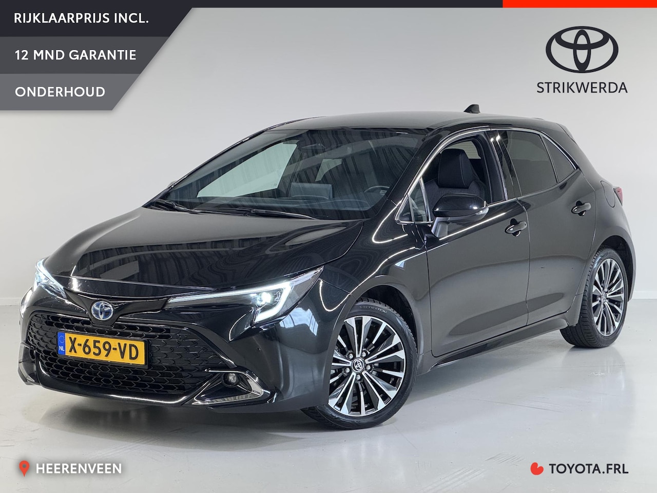 Toyota Corolla - 1.8 Hybrid First Edition | half-leder | Stoelverw. | Qi-lader | Keyless | Full-LED | - AutoWereld.nl
