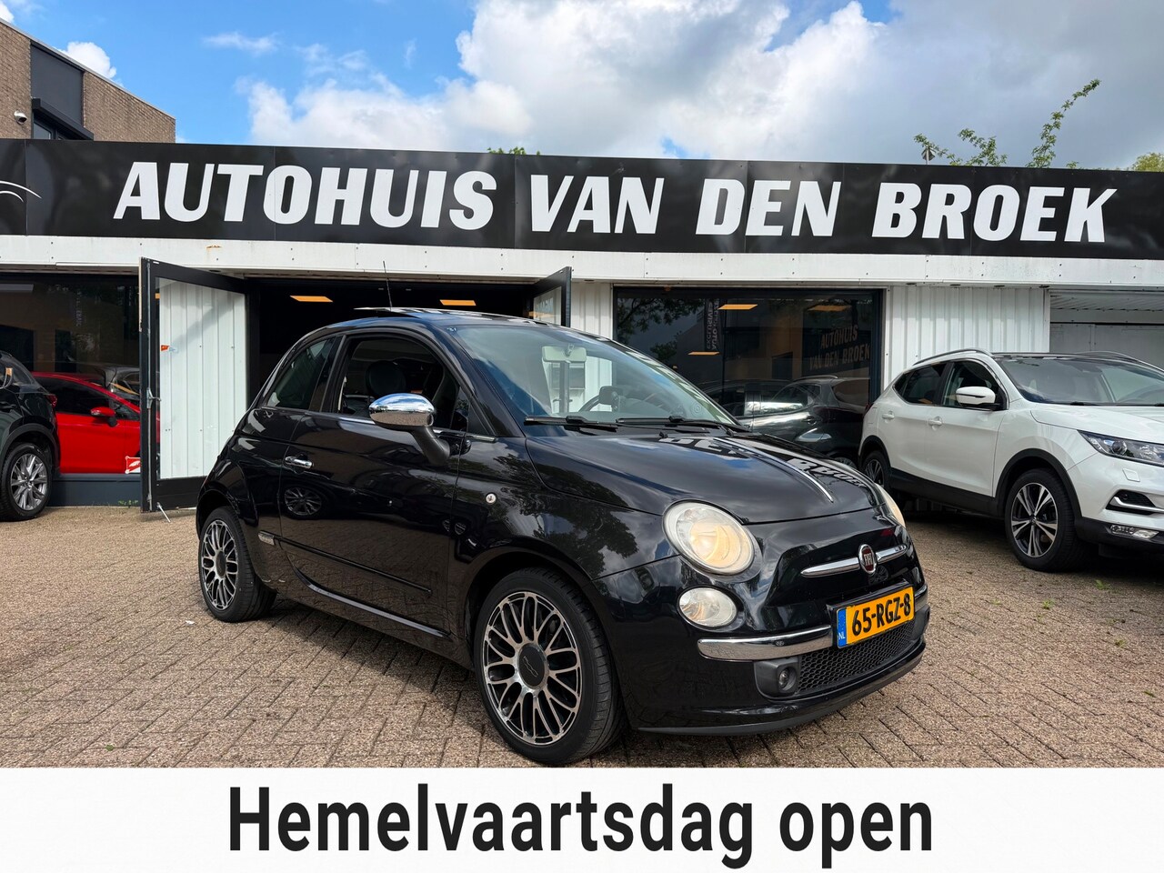 Fiat 500 - 0.9 TwinAir Lounge|Panoramadak|Airco|Schuifkanteldak|Bleutooth|Navi|Lmv|Elek pakket |Nw Ap - AutoWereld.nl