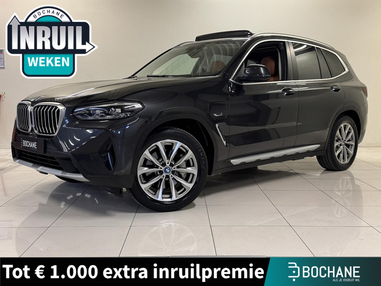 BMW X3 - xDrive30e Business Edition Plus Stoel/stuur verwarming | Pano | Leer | Camera | Carplay - AutoWereld.nl