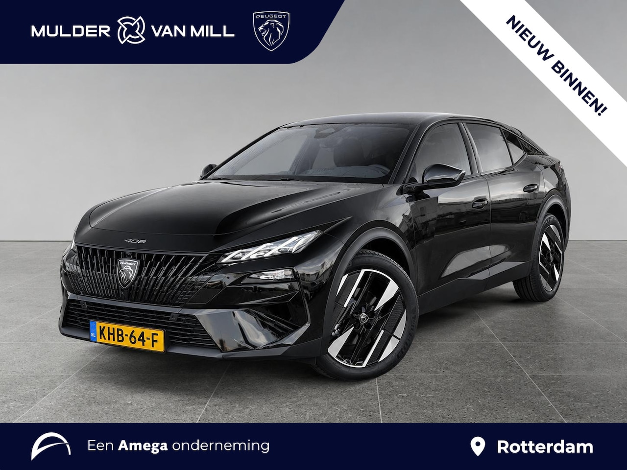 Peugeot 408 - 1.2 Allure Hybrid 145pk | NAVI | 360° VISION PACK | STOEL- + STUURVERW. | AGR-STOELEN | 19 - AutoWereld.nl