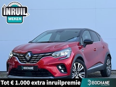 Renault Captur - 1.3 mild hybrid 160 iconic | Navigatie | Panoramadak | Leder | 360 Camera | Rijstrookcorre