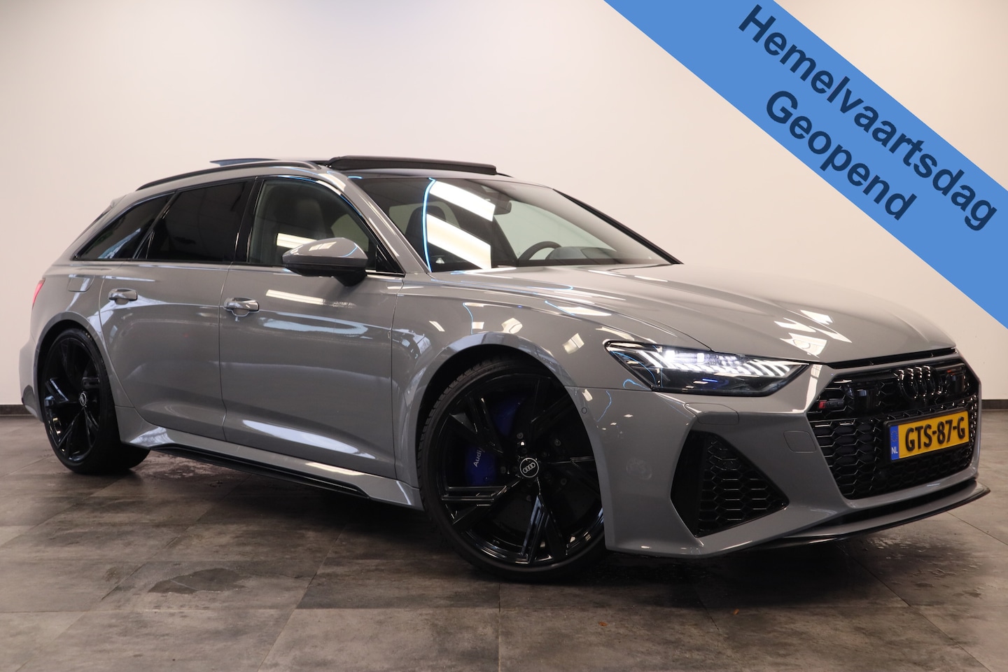 Audi A6 Avant - RS 6 TFSI Quattro Keramisch Leder Panoramadak 4WS Nardo B&O! * Hemelvaartsdag geopend van - AutoWereld.nl