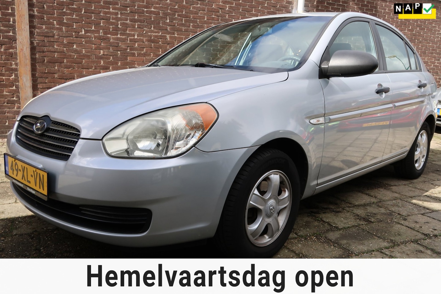 Hyundai Accent - 1.6i Dynamic *Rijklaarprijs *Dealeronderhouden *Airco - AutoWereld.nl