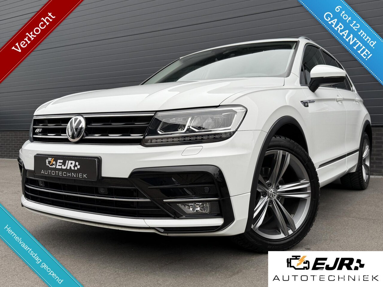 Volkswagen Tiguan - 1.4 TSI R-LINE CLIMA*CARPLAY*ADABCR*HAAK! - AutoWereld.nl