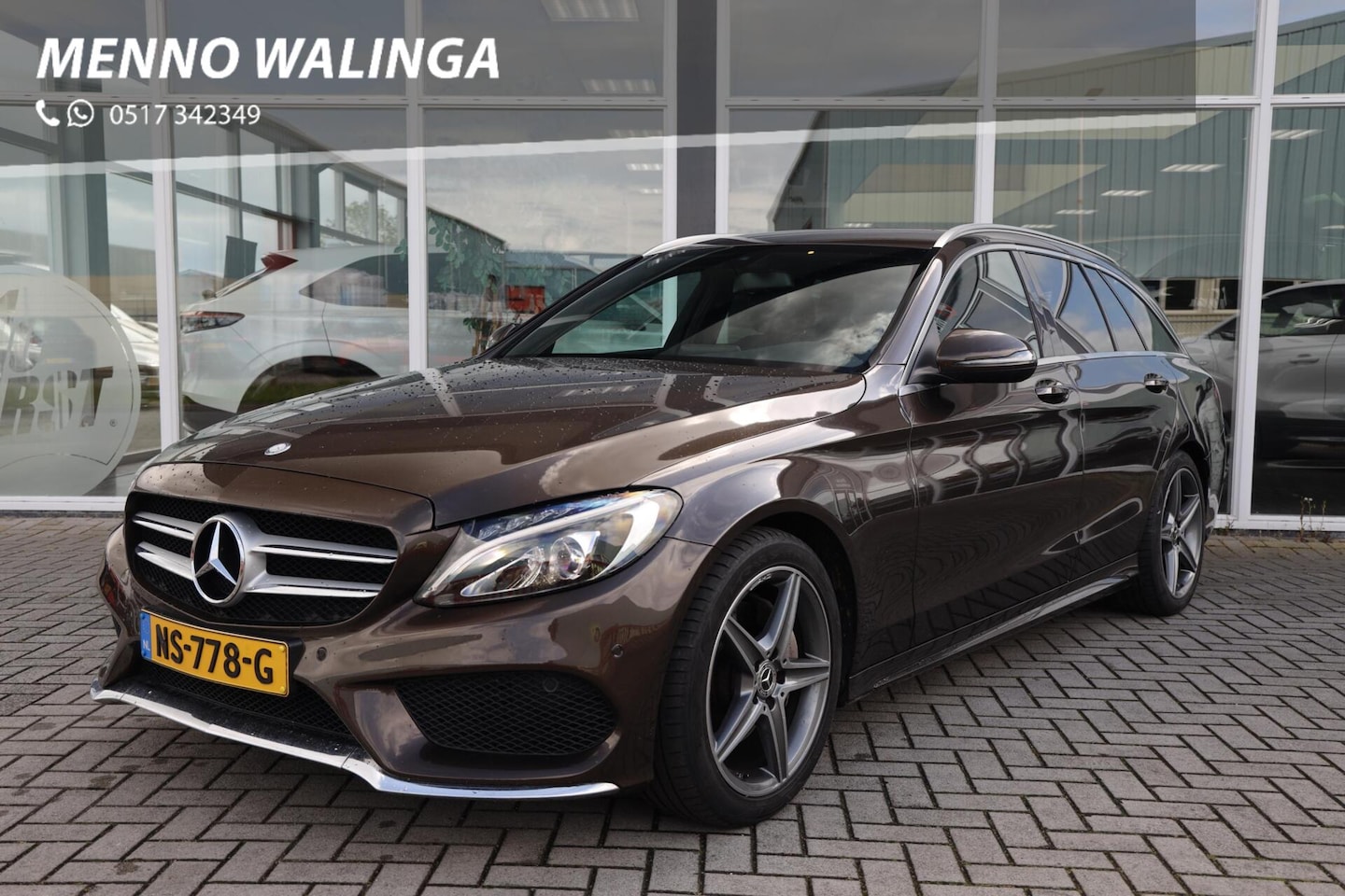 Mercedes-Benz C-klasse Estate - 180 AMG Sport Edition|Navi|Cruise control|Trekhaak| - AutoWereld.nl