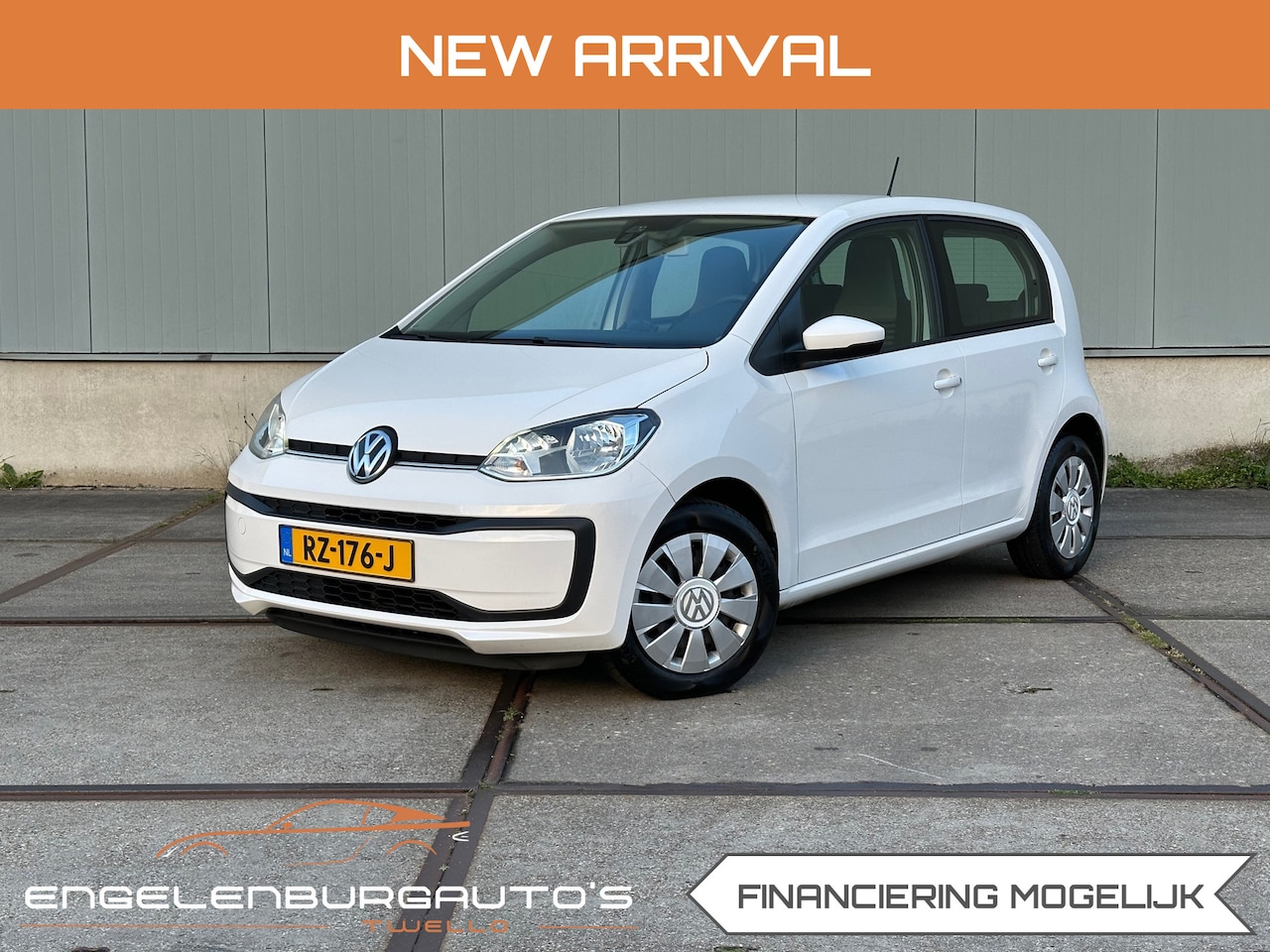 Volkswagen Up! - 1.0 BMT move up! airco, bluetooth,NAP! - AutoWereld.nl