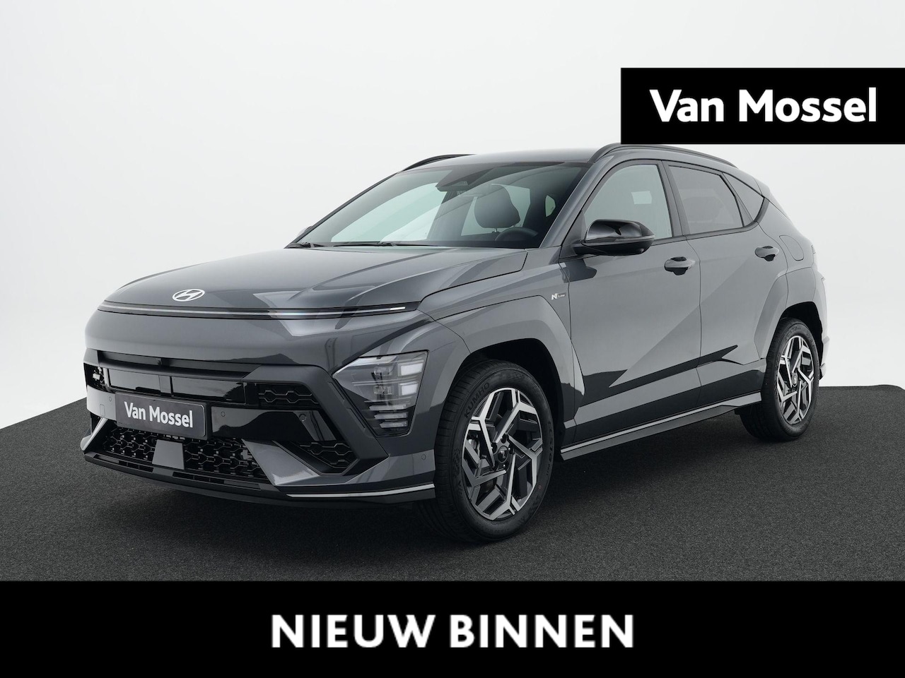 Hyundai Kona - 1.6 GDI HEV N Line | 360 Camera | Elektrische Stoelen met Geheugen | Stoel/Stuurverwarming - AutoWereld.nl