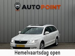 Skoda Superb Combi - 1.8 TSI Elegance Business Line DSG|PANO|TREKHAAK|CAMERA|MEMORY.SEAT|XENON|MULTIMEDIA|LEER|