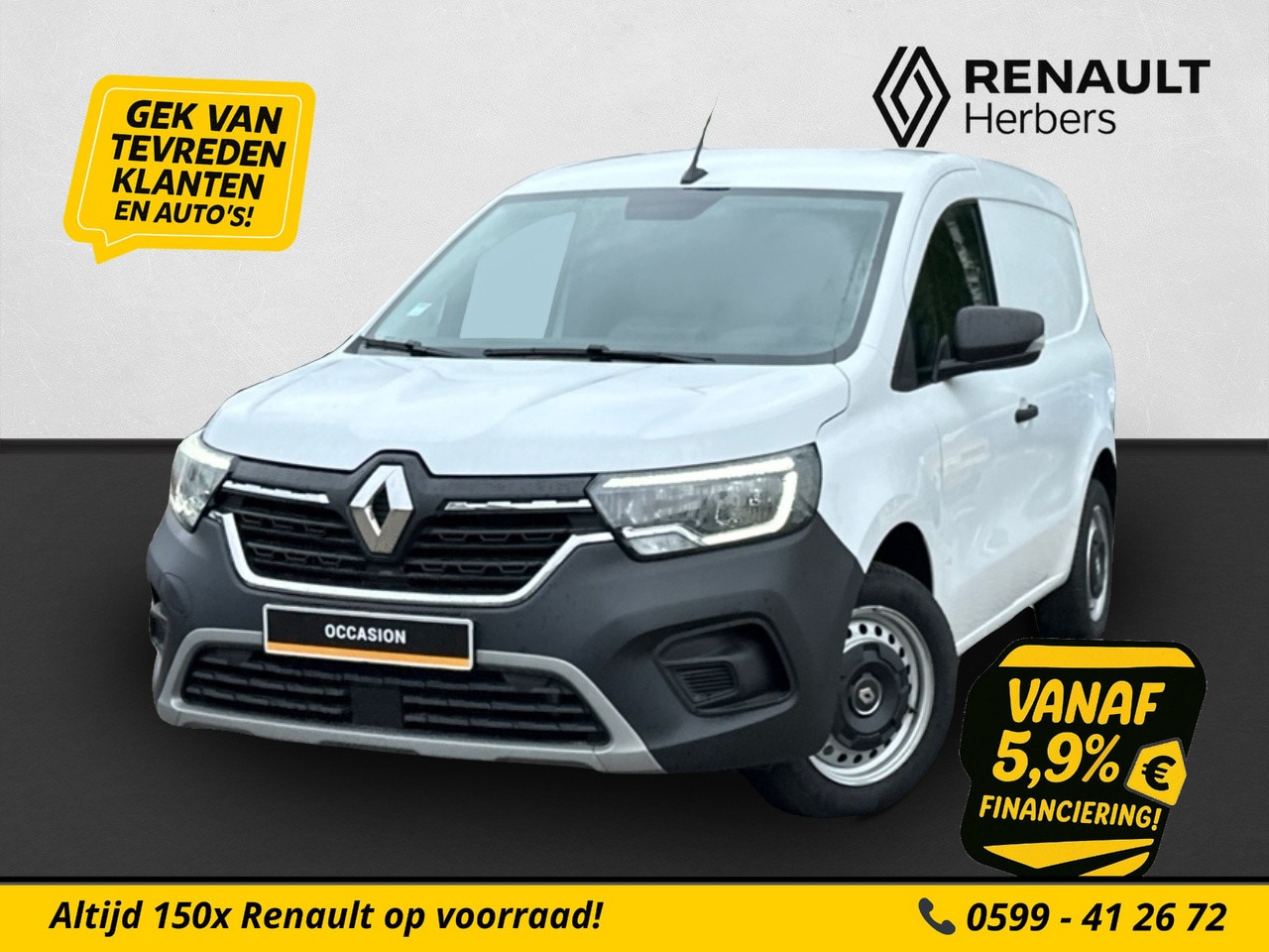 Renault Kangoo - 1.5 Blue dCi 95 advance L1 AUTOMAAT / CAMERA / CARPLAY / PDC - AutoWereld.nl