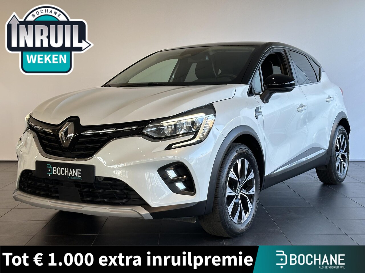 Renault Captur - 1.0 TCe 90 techno NAVIGATIE | ACHTERUIRIJCAMERA | PARKEERSENSOREN VOOR-/ACHTER | CLIMATE C - AutoWereld.nl