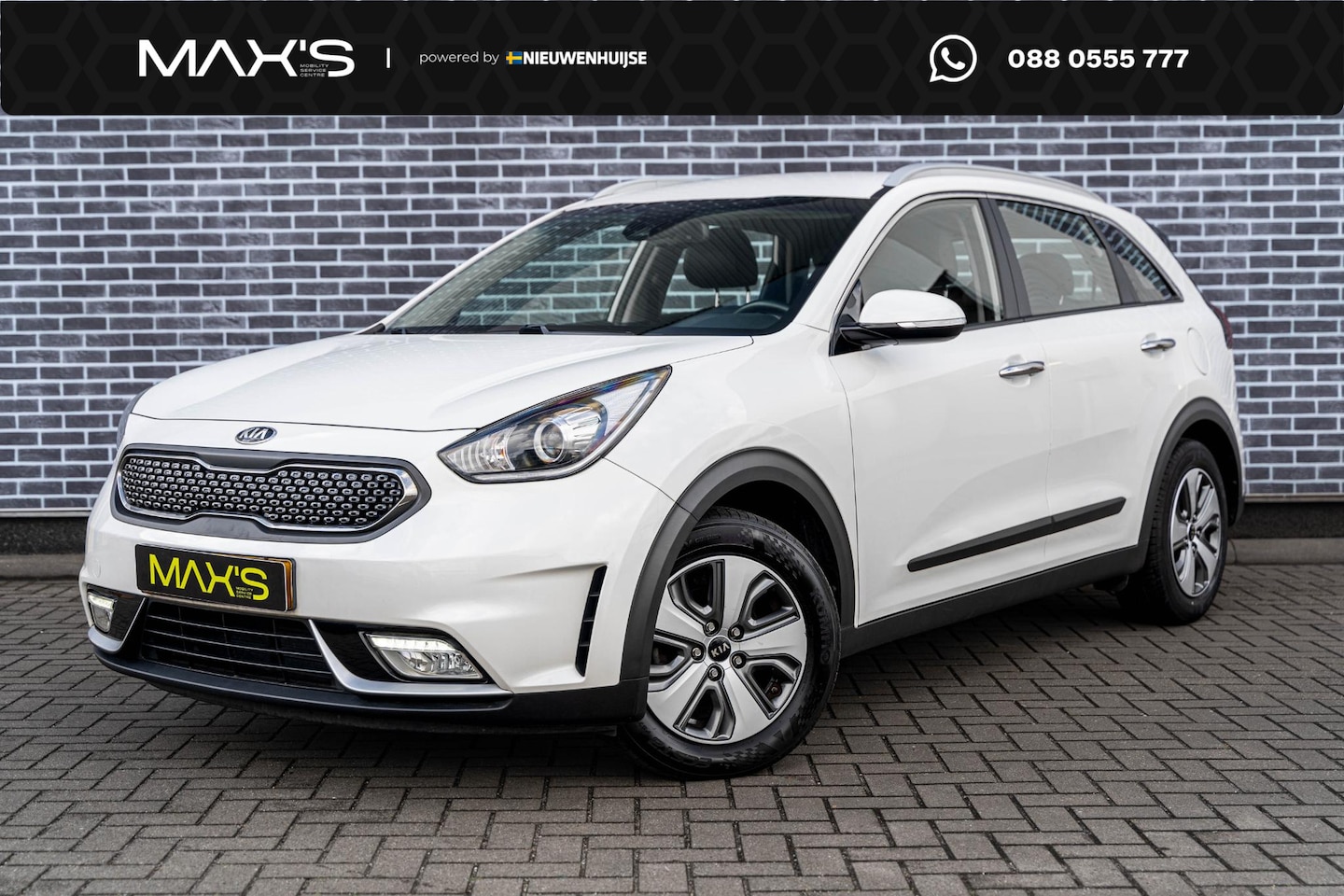 Kia Niro - 1.6 GDi Hybrid DCT6 DynamicLine | Trekhaak | Navigatie | Apple Carplay | Android Auto | Ac - AutoWereld.nl