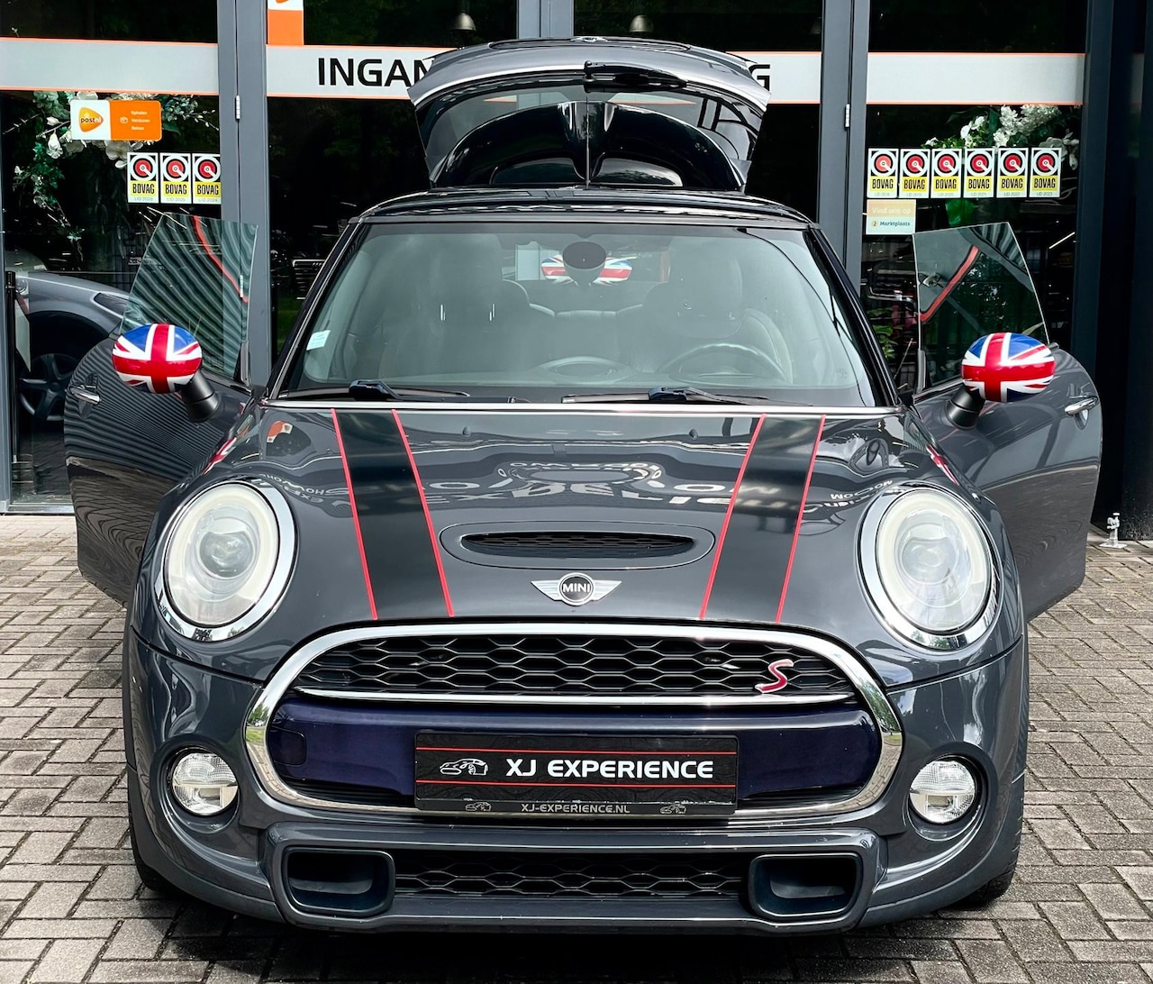 MINI Cooper S - Mini 2.0 192PK LEER / HUD / NAVI / UNION-JACK / JCW / STOELVERW - AutoWereld.nl