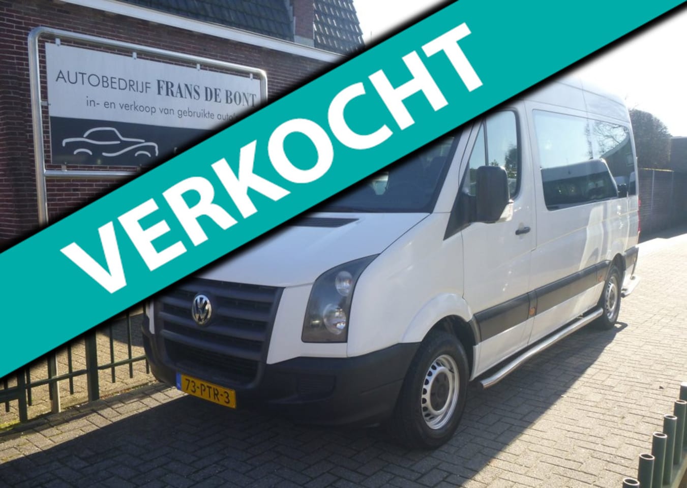 Volkswagen Crafter - 35 2.5 TDI L2H1 9 persoons airco € 5850 ex btw rolstoel - AutoWereld.nl