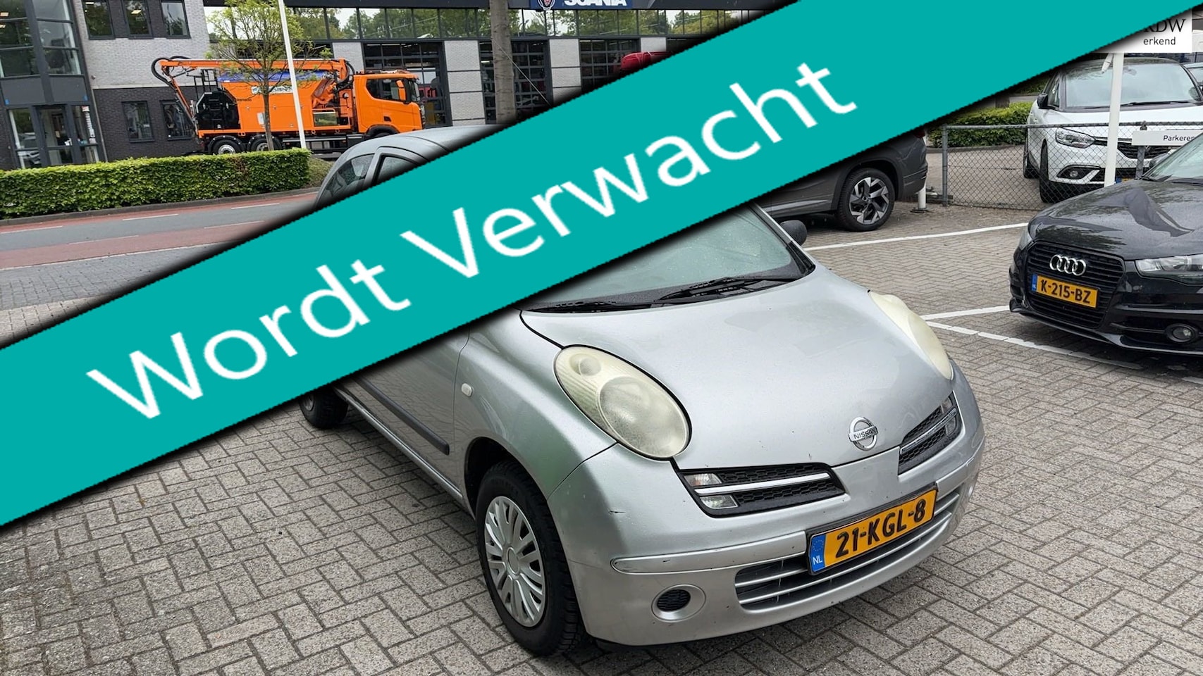 Nissan Micra - 1.2 Visia Automaat Airco 103.000km. Zuinige en Degelijke Jap - AutoWereld.nl