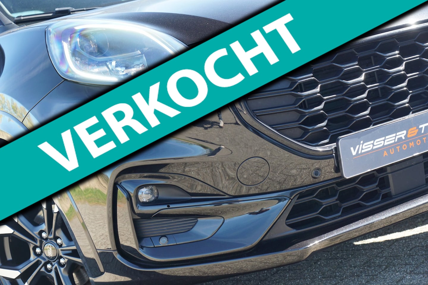 Ford Puma - 1.0 EcoBoost Hybrid ST-Line X | Panther Black | Alcantara/Full-LED/Winterpack/Carplay - Su - AutoWereld.nl