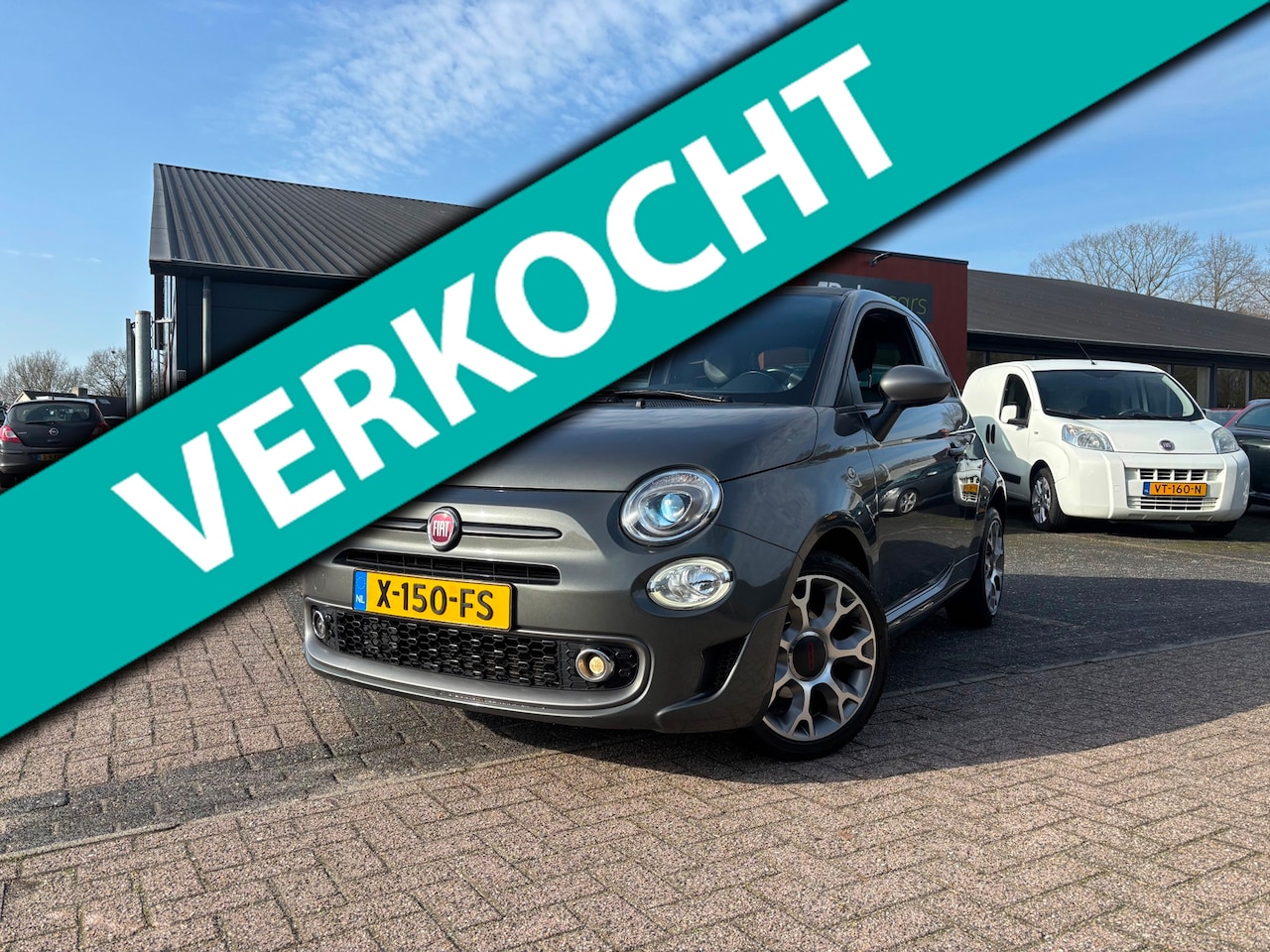 Fiat 500 - 1.2 S Sport/Navigatie/Carplay/Pdc/Half Leer/Dikke 500!!! - AutoWereld.nl