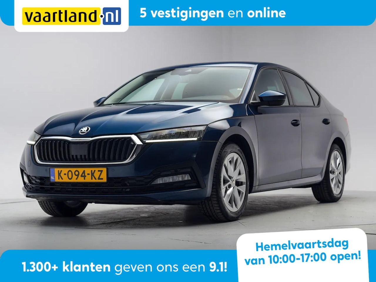 Skoda Octavia - 1.0 TSI e-TEC MHEV Business Ed. Aut. [ LED Virtual Navi Clima ] - AutoWereld.nl
