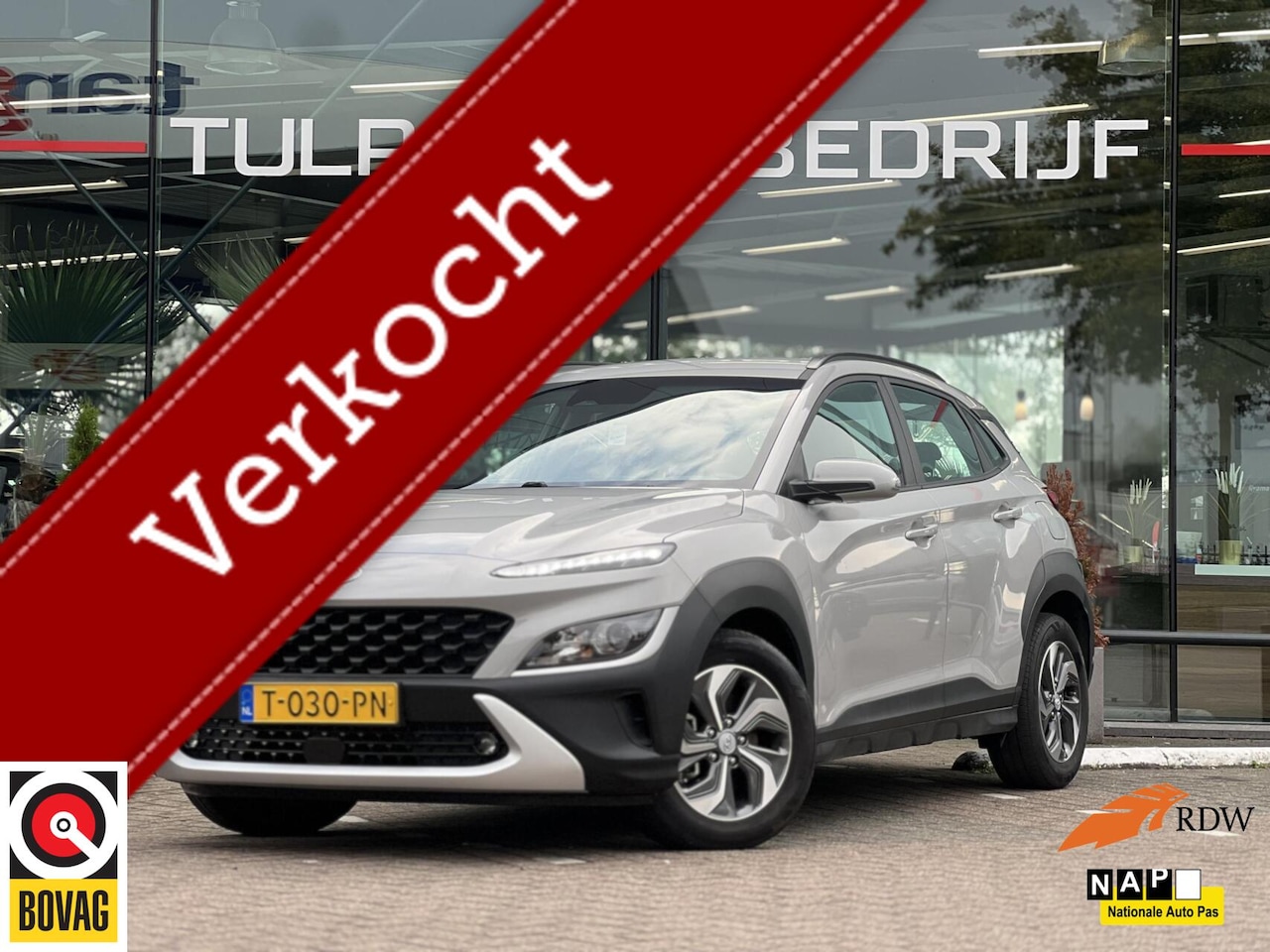 Hyundai Kona - 1.6 GDI HEV Comfort Smart Clima Cruise Navi NAP - AutoWereld.nl