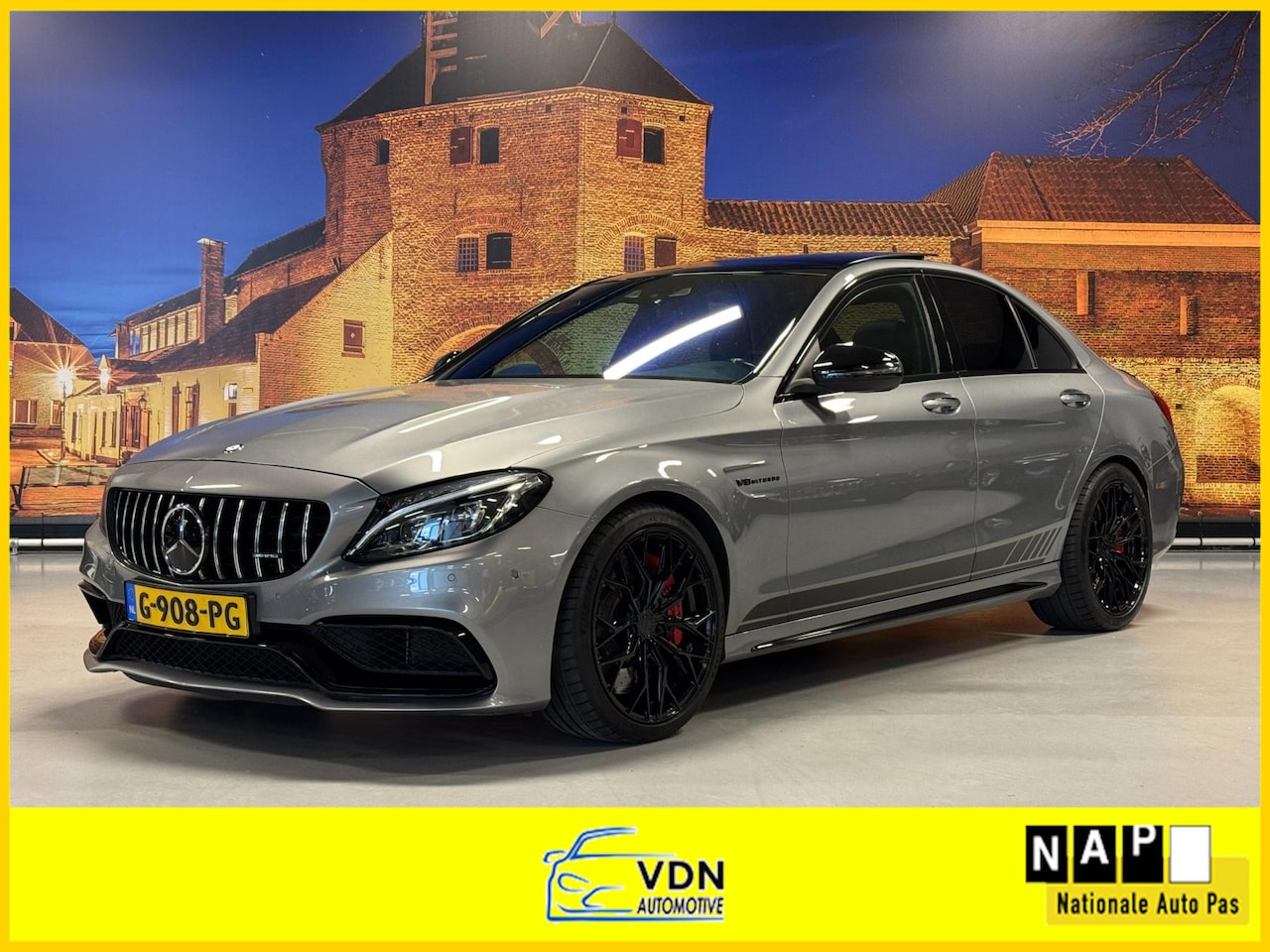 Mercedes-Benz C-klasse - AMG 63 S Edition 1 Panodak Burmester Drivers Package - AutoWereld.nl
