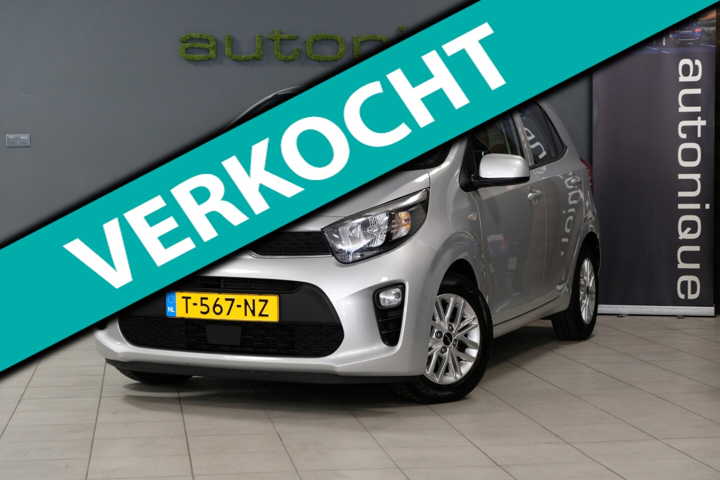 Kia Picanto - 1.0 DPi DynamicLine|Carplay/Android|Camera|Cruise Control|NL - AutoWereld.nl