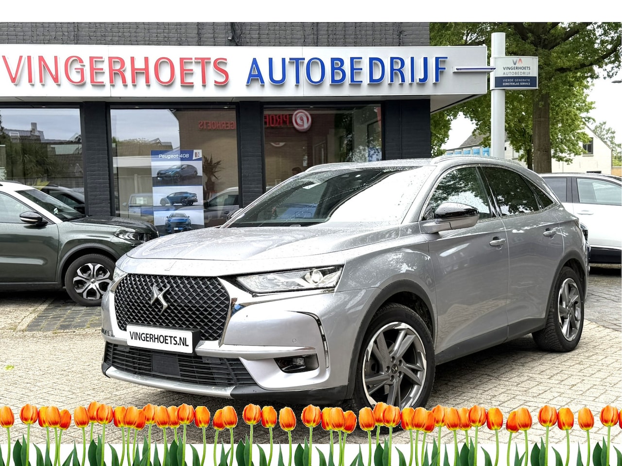 DS 7 Crossback - 1.6-16v. * Rivoli * AUTOMAAT * 180 Pk Benzine * * Trekhaak * Zwart Leder * Schuifdak * Nav - AutoWereld.nl