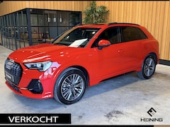 Audi Q3 - 45 TFSI e S edition. Pano. 2X S-Line. Apple-carplay. Blackline. 19 inch