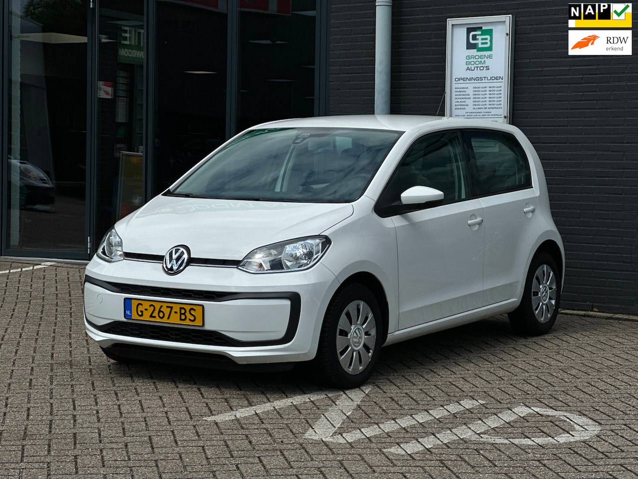 Volkswagen Up! - 1.0 BMT move up!/1STE EIG/5-DRS/AIRCO/NL-AUTO NAP - AutoWereld.nl
