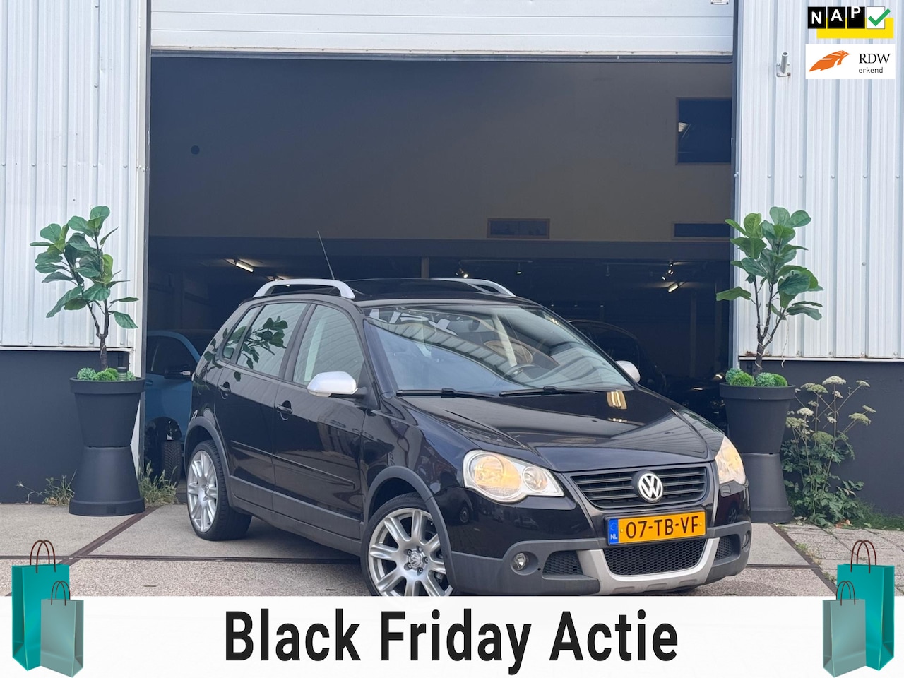 Volkswagen Polo - 1.4-16V Cross|PANO|CARPLAY|ELEK.RAMEN|AIRCO|BOEKJES| - AutoWereld.nl