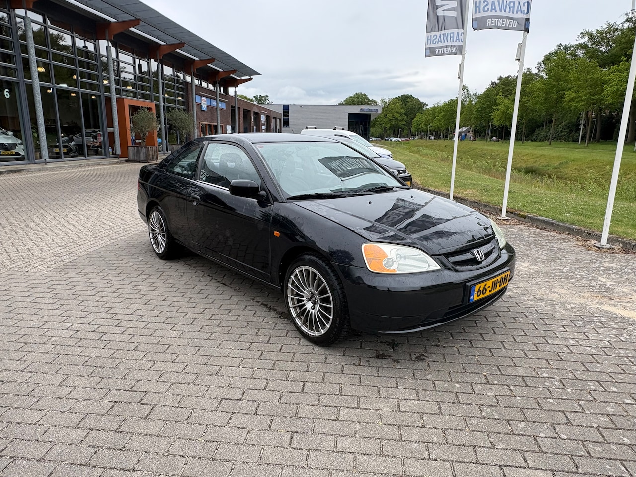Honda Civic Coupé - 1.7i LS Roestvrij! APK tot 17-2-2027 - AutoWereld.nl