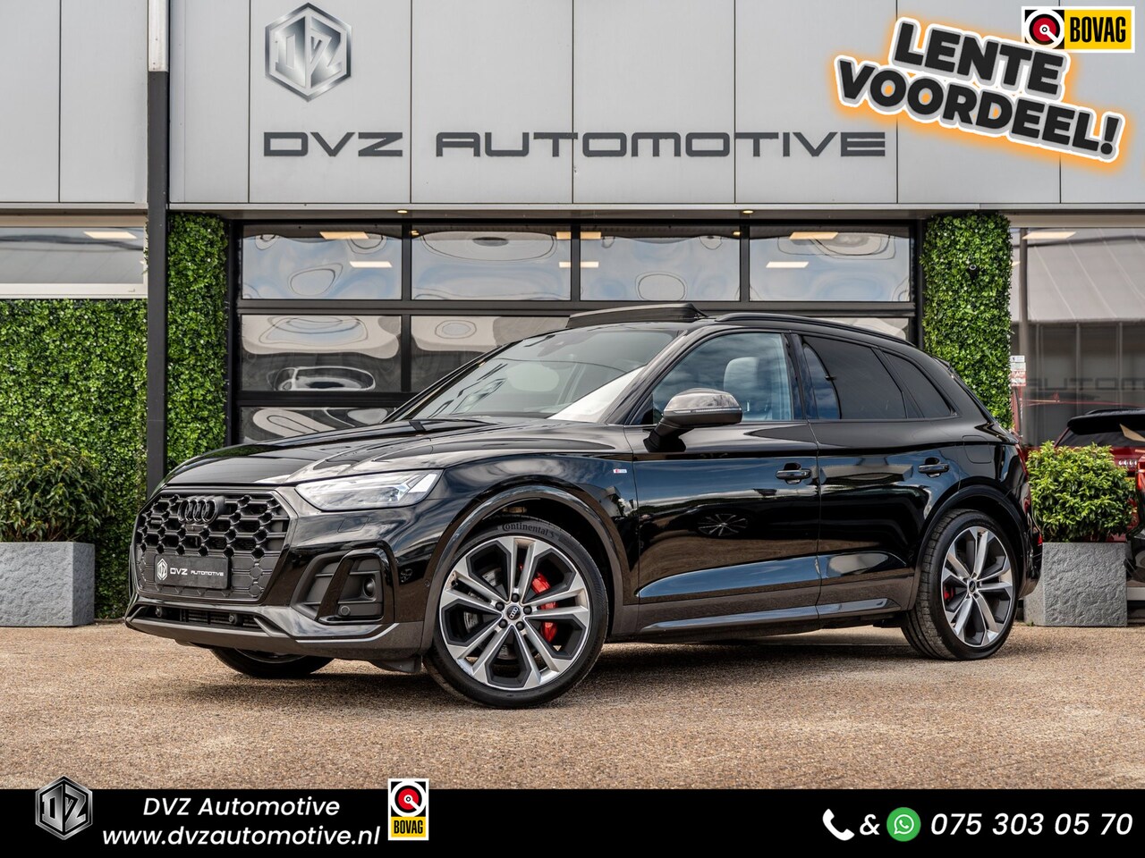 Audi Q5 - 55 TFSI e 367PK S edition Competition | Carbon | Audi Exclusive | HUD | Luchtvering | Trek - AutoWereld.nl