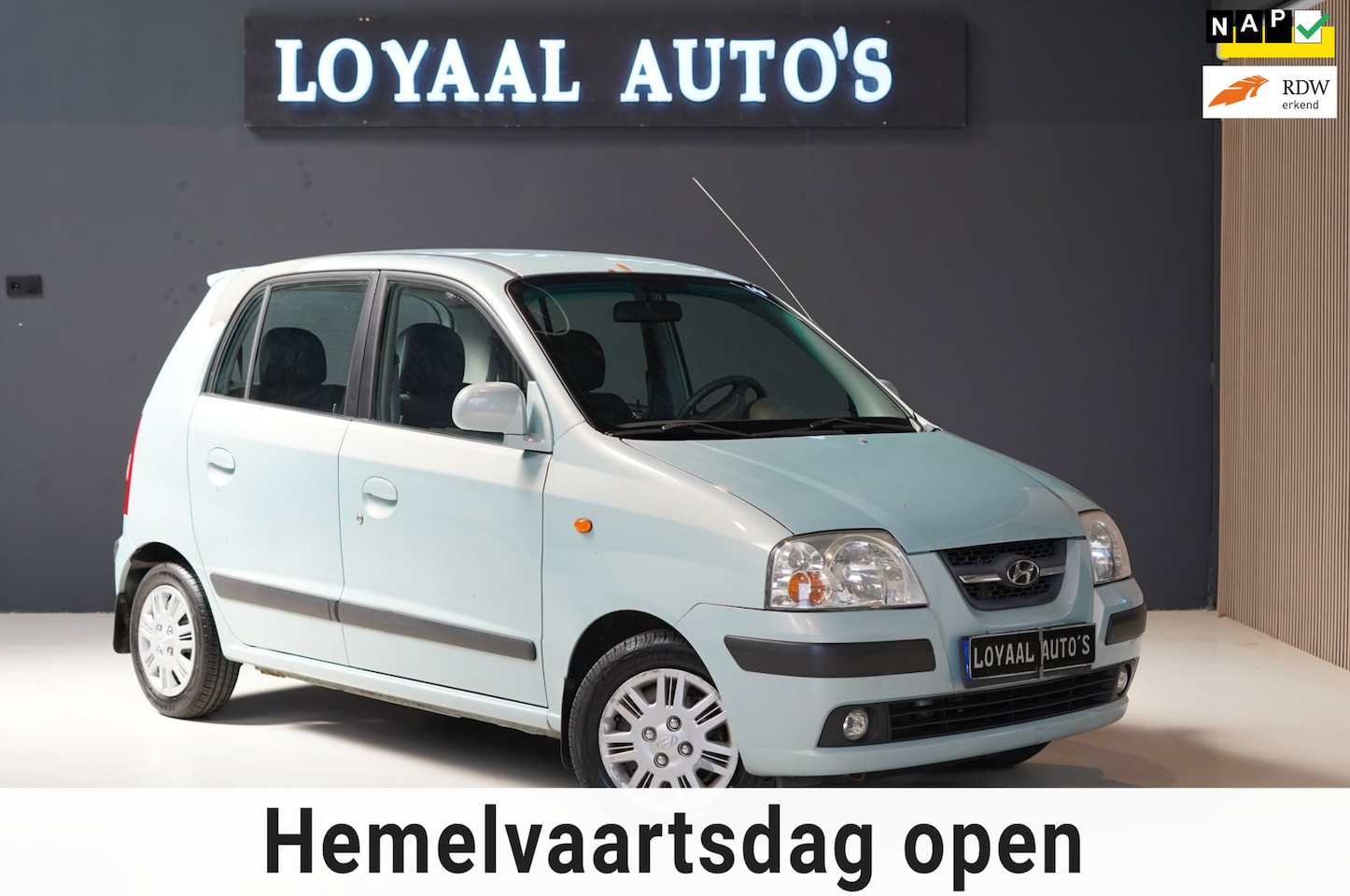 Hyundai Atos - 1.1i Dynamic Cool | AUTOMAAT | AIRCO | ELEK.RAMEN | APK | NAP. - AutoWereld.nl