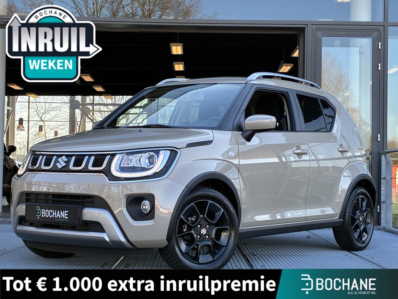 Suzuki Ignis - 1.2 Select Smart Hybrid CVT Automaat 83PK | Achteruitrijcamera | Navigatie | Carplay/Andro - AutoWereld.nl